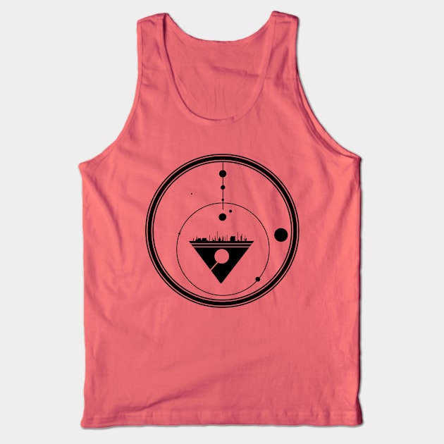 Home Orbits Tank Top by Taibatk5